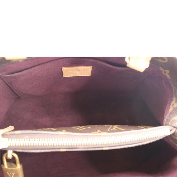 Louis Vuitton  Montaigne BB Monogram Canvas Shoulder Bag Brown - Picture 11 of 13
